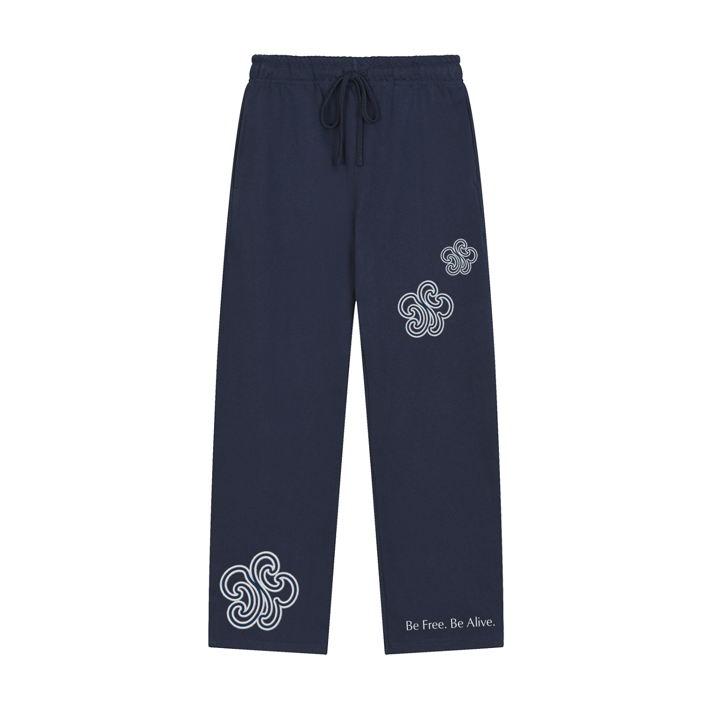 LAVUN Sweatpants in Navy Blue